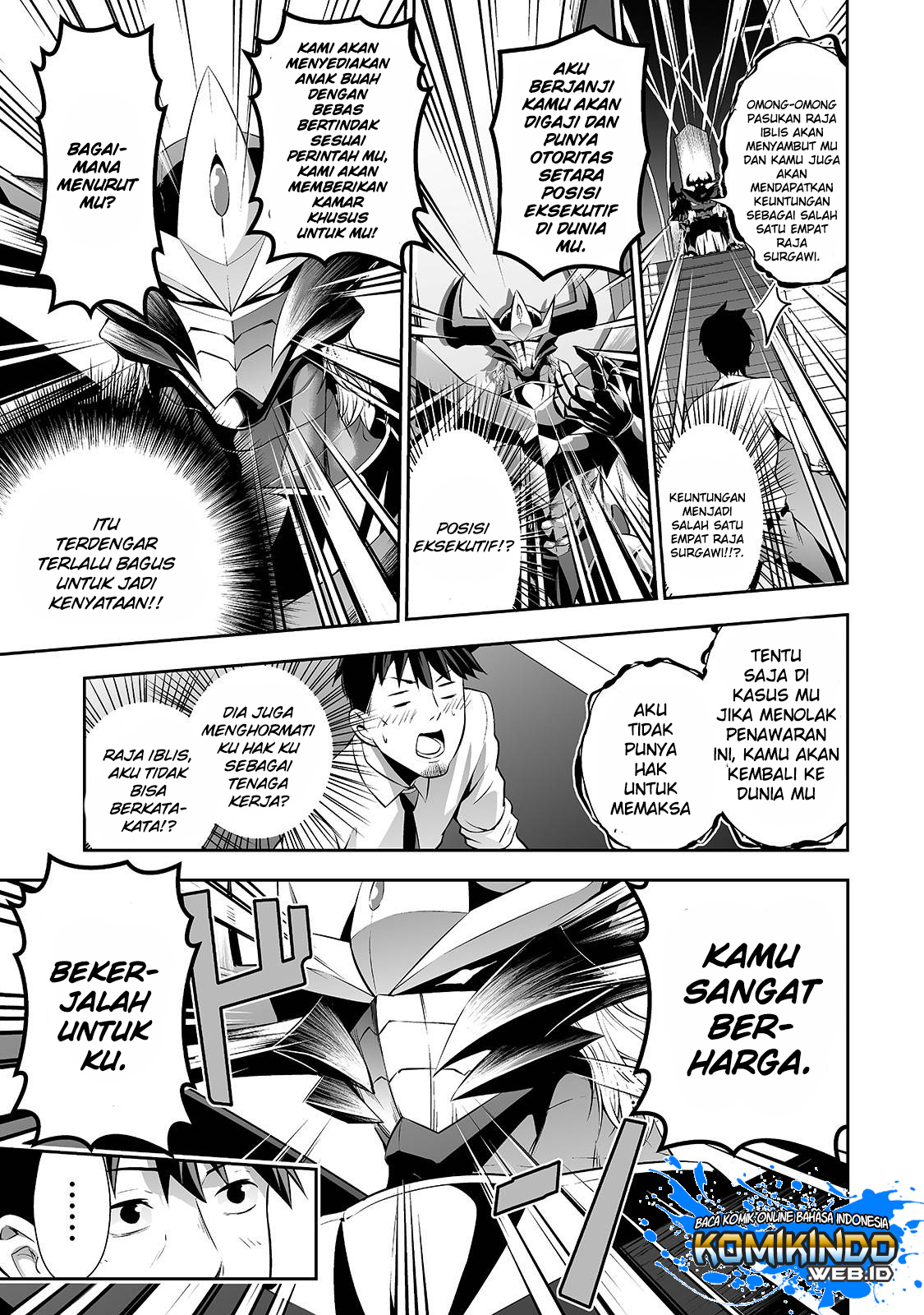 Salaryman Ga Isekai Ni Ittara Shitennou Ni Natta Hanashi